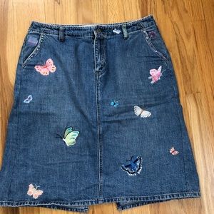 Gap Jean skirt